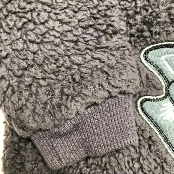 PL Baby Sweatshirt Rocket Ship Fuzzy Blue  Size 0-3 Months - Picture 4 of 16